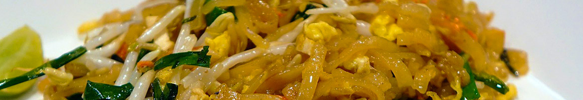 Eating Thai Salad at Thai Lotus Restaurant restaurant in Phoenix, AZ.